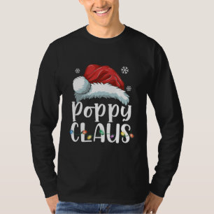 Poppy Claus Camisa Natal Família Pajama