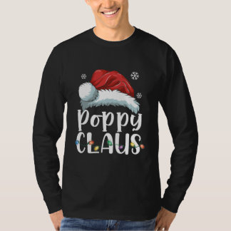 Poppy Claus Camisa Natal Família Pajama