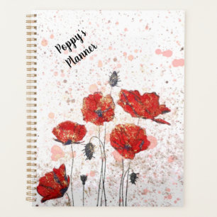 Poppy Dourado - Planejador Personalizado