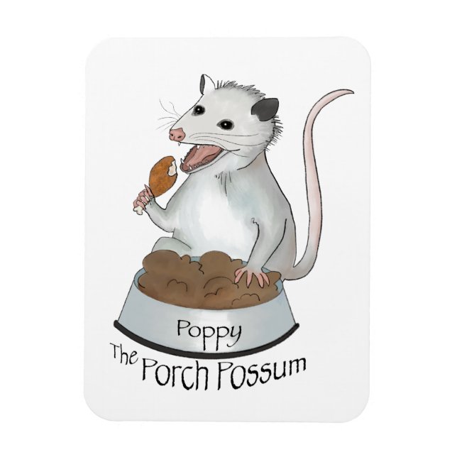 Poppy O Íman flexível Porch Possum (Vertical)