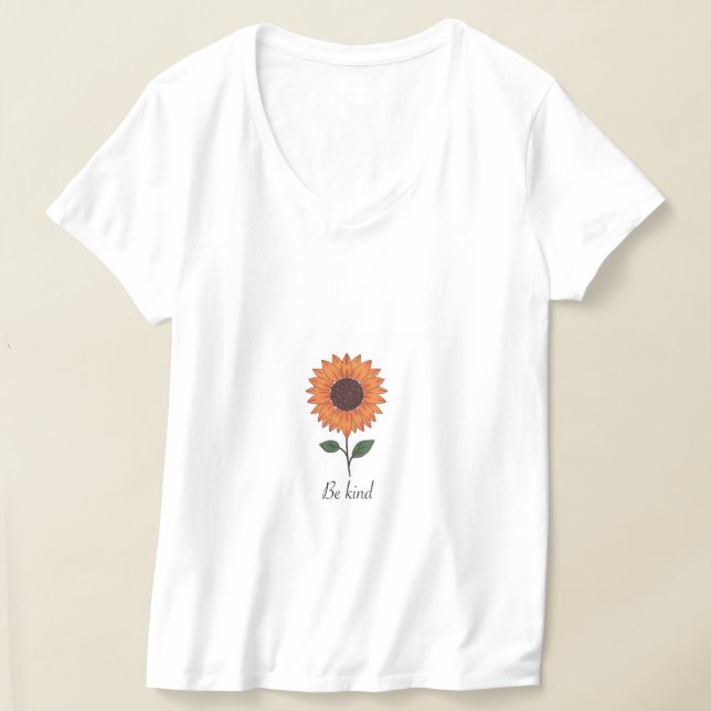 por camiseta Da coleção “kindness bloom” (Postura )