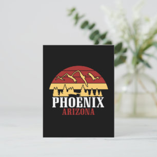 Pôr do Sol Arte Fenix Arizona EUA Vintage