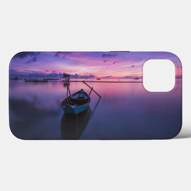 Pôr do Sol de Barco (Verso (horizontal))