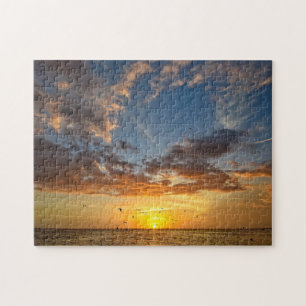 Por do sol de Florida - quebra-cabeça