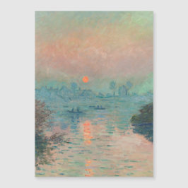 Pôr do sol de Monet no Impressionismo de Arte Fina