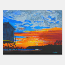 Pôr do sol em Dana point