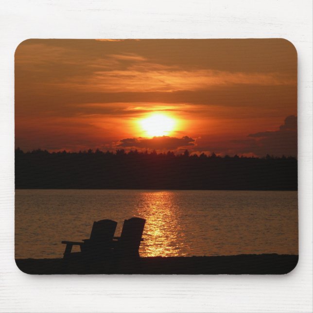 Por do sol Mousepad (Frente)