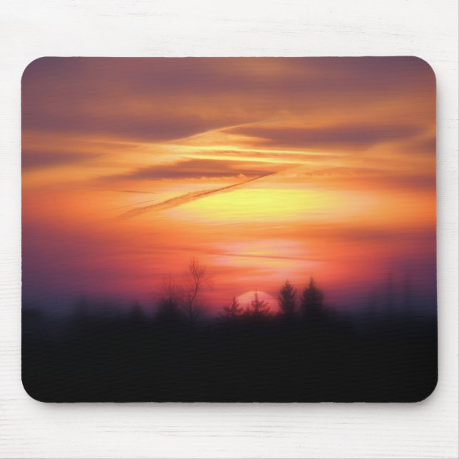 Por do sol Mousepad (Frente)