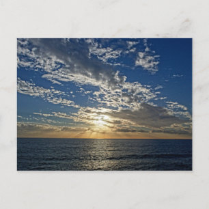 Pôr do sol na Ligúria - Cartão postal Cinque Terre