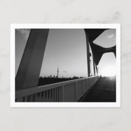 Pôr do sol na ponte Horikirihinan: cartão postal d