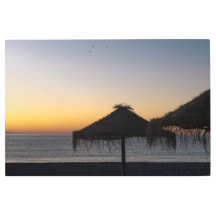 Pôr do sol na praia
