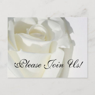 Por Favor, Junte-Se A Nós! Convite Postal