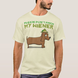 Por favor não comprima meu t-shirt do Wiener