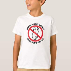 Por favor não me alimente! O t-shirt do miúdo