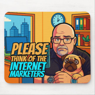 Por favor, pense no mousepad dos profissionais de