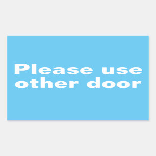 Por Favor, Utilize Outros Autocolantes