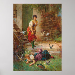 Por Hans Zatzka - poster