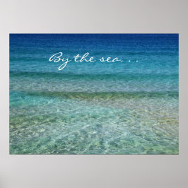 Por mar, Poster de 28" x 20"
