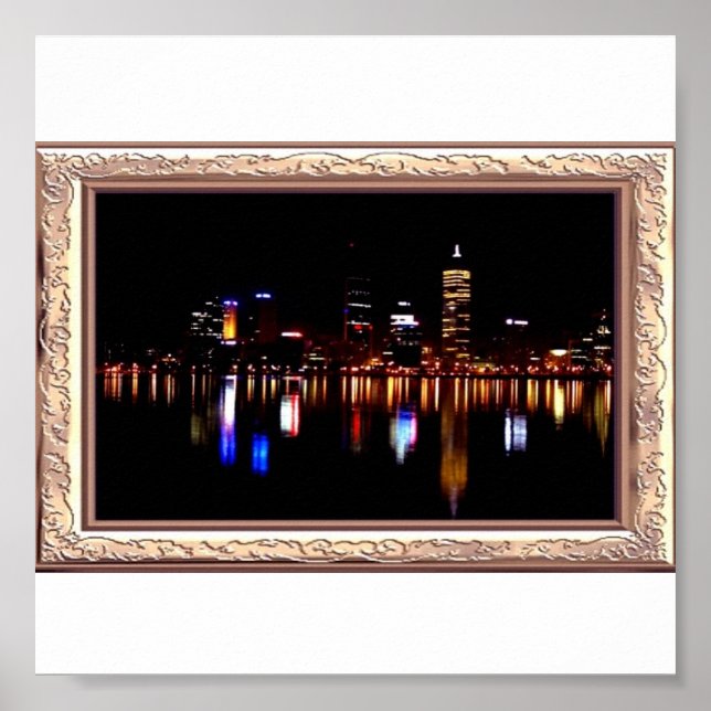 Por Noite Reflete Impressão (Frente)