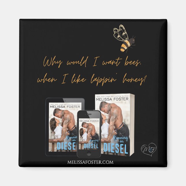 Por que eu iria querer o íman das abelhas? (Frente)