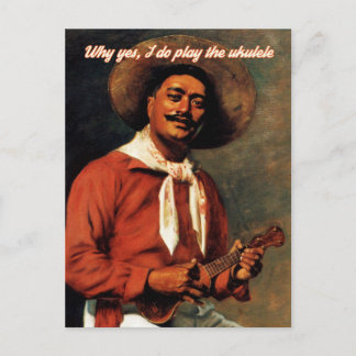 Por que eu toco o cartão Ukulele?