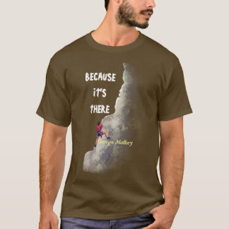 Por Que Subir? - Porque está lá, T-Shirt
