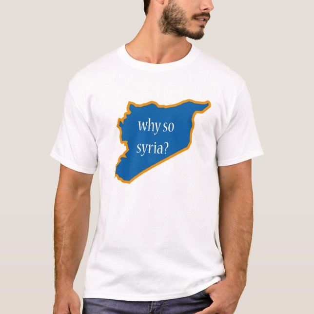 Por que tão sério? t-shirt (Frente)