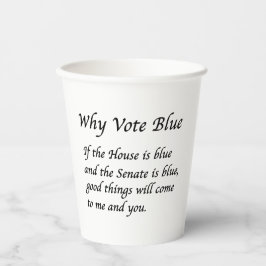 Por que votar azul em 2026