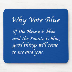 Por que votar azul no mouse Pad 2022