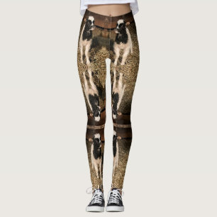 por todas as leggings de impressão QUARTZ NEWBORN