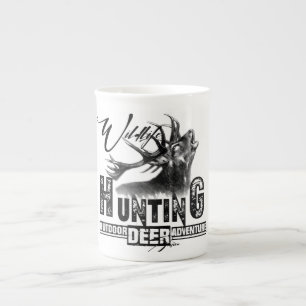 Porcelana Balão de caneca de viagem de aventura para veados