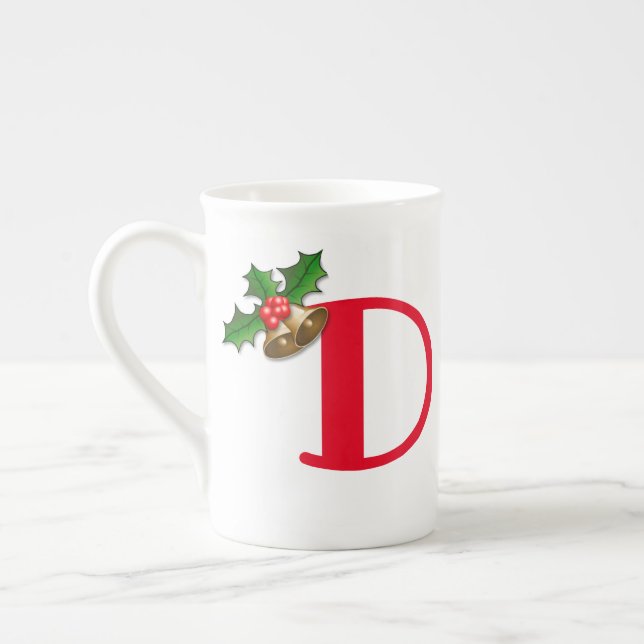 Porcelana Bone China Personalizou a Caneca de Natal (Esquerda)