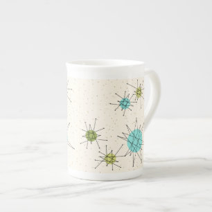 Porcelana Caneca atômica icónica de China de osso de