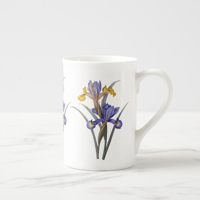 Porcelana Caneca azul e Dourado de China de osso de Redoute (Direita)