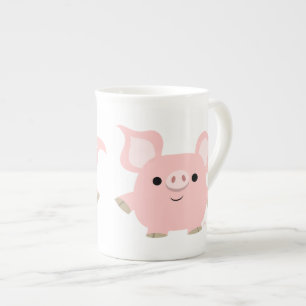 Porcelana Caneca bonito de China de osso do porco dos