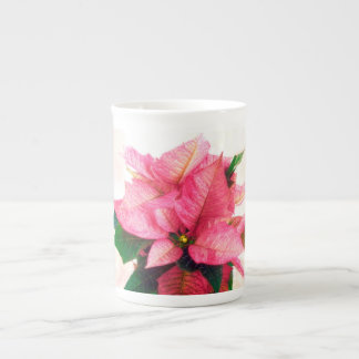 Porcelana Caneca cor-de-rosa bonito de China de osso da