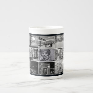 Porcelana Caneca da colagem de New York