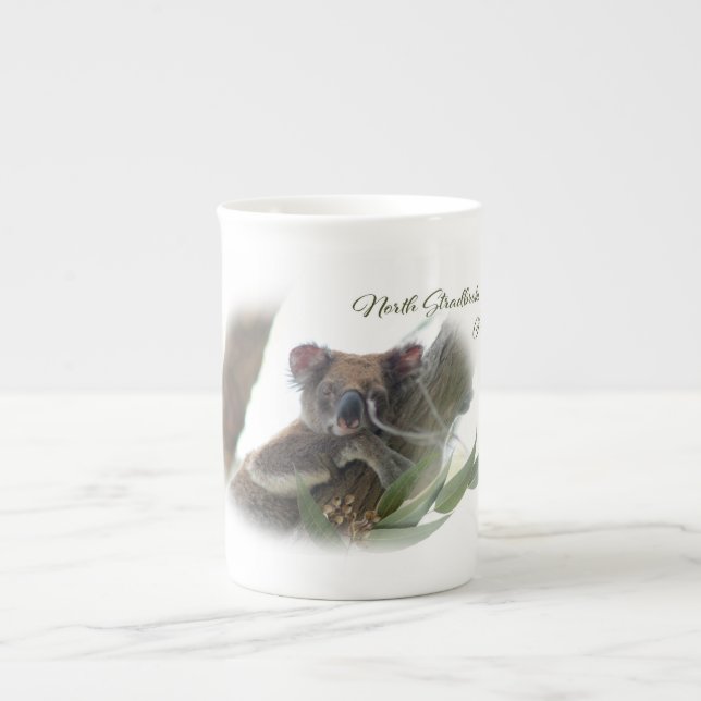 Porcelana Caneca da ilha norte de Stradbroke, Austrália (Frente)