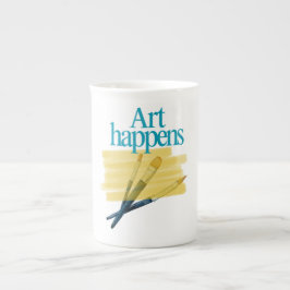 Porcelana Caneca de Artista