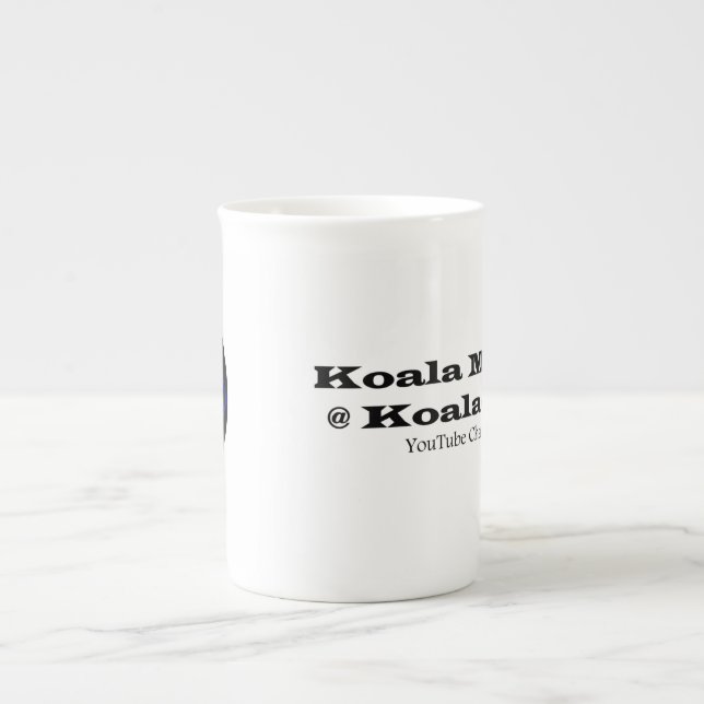Porcelana Caneca de Bebida Musical Koala (Frente)