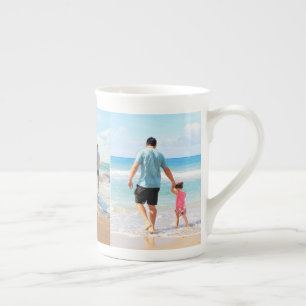 Porcelana Caneca de Café com Colagem de Fotos Personalizadas