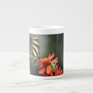 Porcelana Caneca de China de osso da borboleta