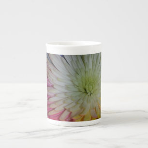 PORCELANA CANECA DE CHINA DE OSSO DO IMPRESSÃO FLORAL