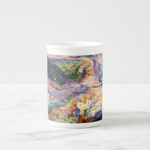 Porcelana Caneca de China do anjo da terra