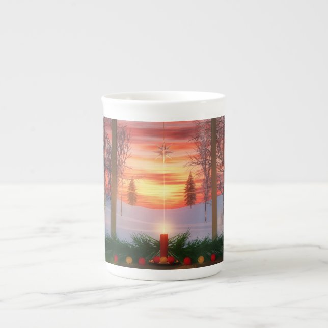Porcelana Caneca de Especialização do Dia do Céu (Frente)
