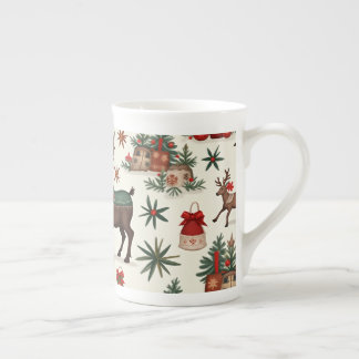 Porcelana caneca de Natal