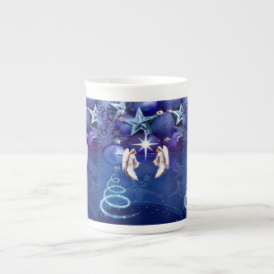Porcelana Caneca de Natal, Anjo