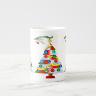 Porcelana Caneca de Natal, Árvore de Natal