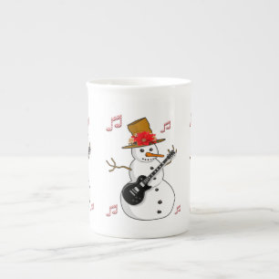 Porcelana Caneca de Natal, Boneco de Neve, Feliz Natal