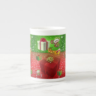 Porcelana Caneca de Natal, Elf